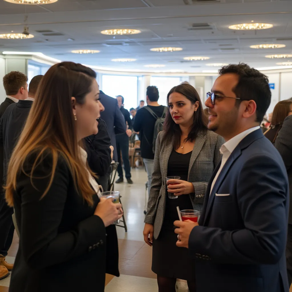 Evento de networking financiero